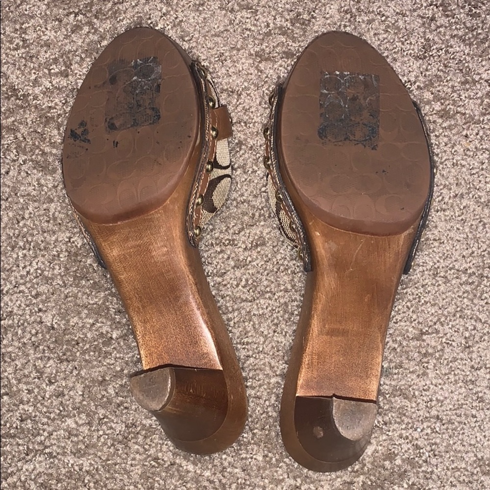 Coach low heels/wedges - Picture 4 of 5